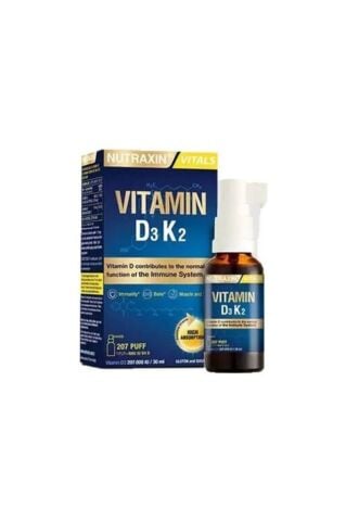 Nutraxin Vitamin D3k2 Sprey 30 ml