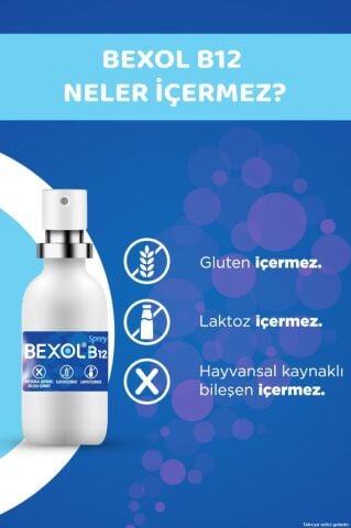 Bexol B12 Dilaltı Sprey 15 ml