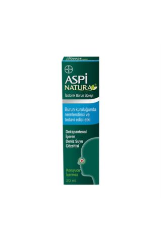AspiNatura Izotonik Burun Spreyi 20 ml
