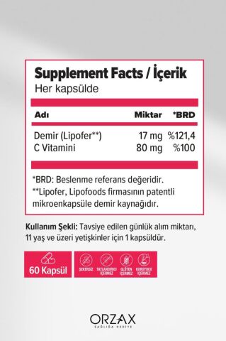 Ocean Microfer 60 Kapsül