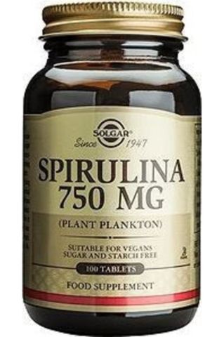 Solgar Spirulina 750mg 80 Tablet
