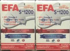 NewLife Efa S-1200 Omega 3 45 Kapsül  2 Lİ KAMPANYA PAKETİ 29.04.2020