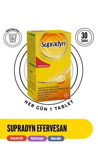 Supradyn 30 Efervesan Tablet