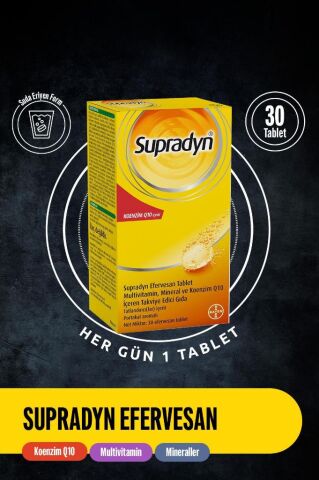 Supradyn 30 Efervesan Tablet