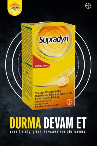 Supradyn 30 Efervesan Tablet