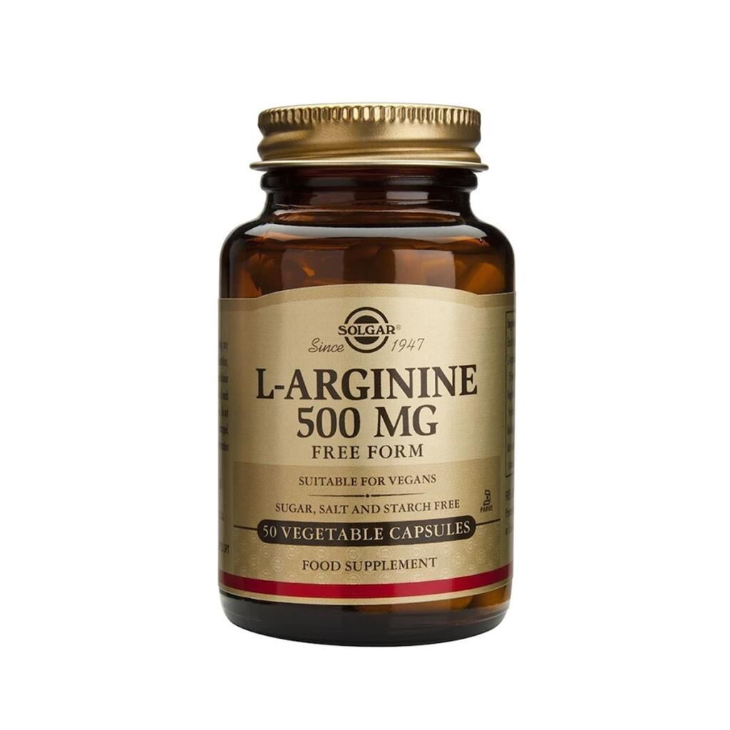 Solgar L-Arginine 500 Mg 50 Kapsül