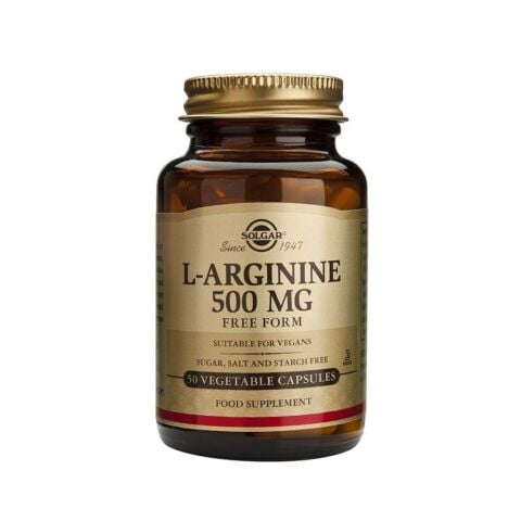 Solgar L-Arginine 500 Mg 50 Kapsül