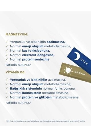 Vitafenix Magna P Magnezyum Vitamin B6 60 Saşe