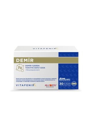 Vitafenix Demir Takviyesi 30 Kapsül