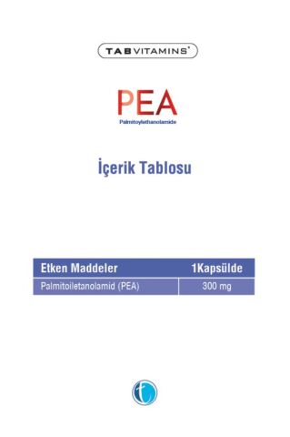 Tab Vitamins PEA Palmitoiletanolamid 300 mg 60 Kapsül