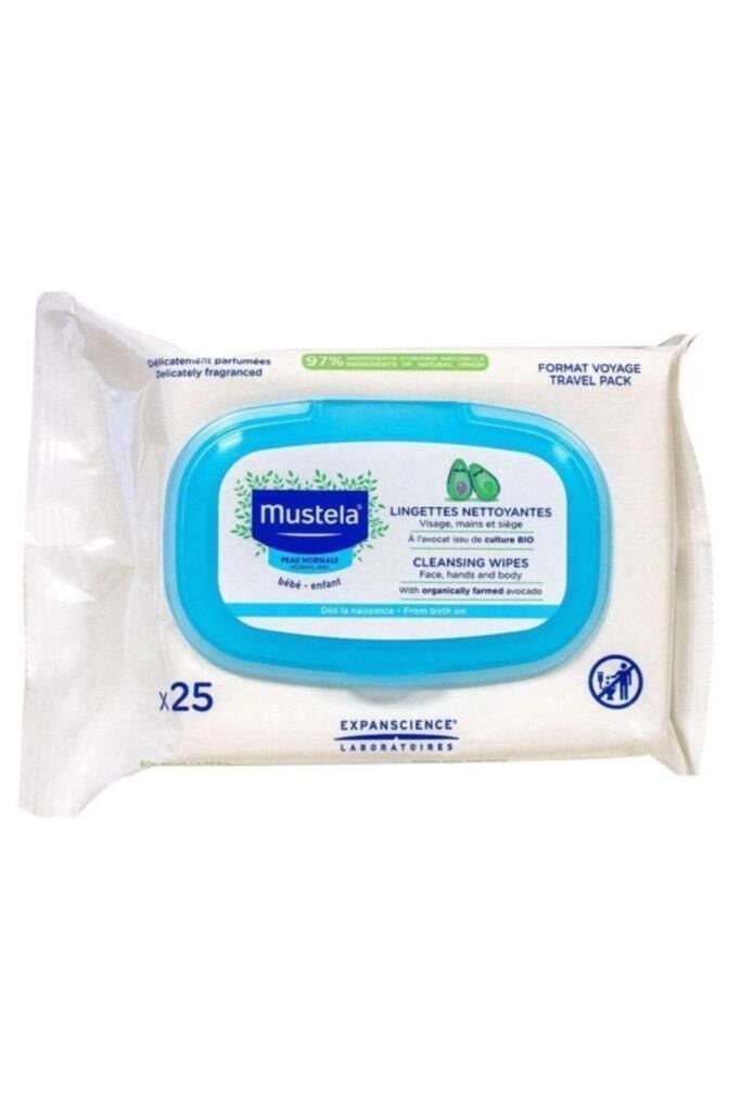 Mustela Facial Cleansing Cloths 25 Islak Mendil