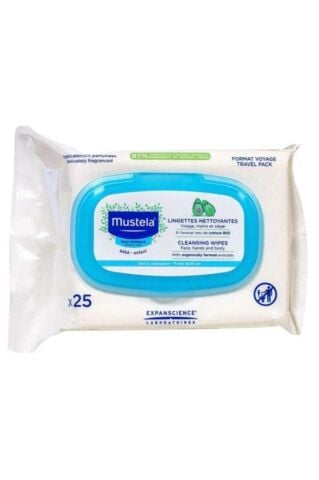 Mustela Facial Cleansing Cloths 25 Islak Mendil