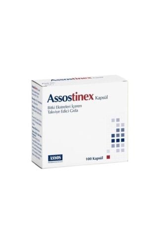 Assostinex Bitki Ekstreleri İçeren Takviye Edici Gıda 100 Kapsül