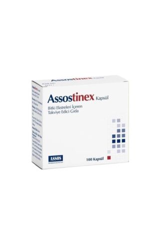 Assostinex Bitki Ekstreleri İçeren Takviye Edici Gıda 100 Kapsül