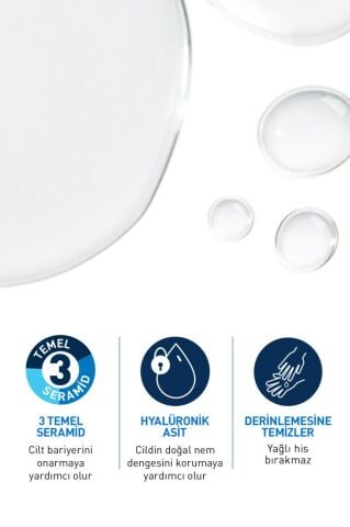Cerave Hyalüronik Asit İçerikli Nemlendiren Micellar Makyaj Temizleme Suyu 400 ml