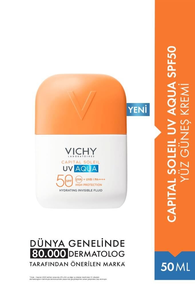 Vichy Capital Soleil Uv Aqua Spf50 Yüz Güneş Kremi 50ml