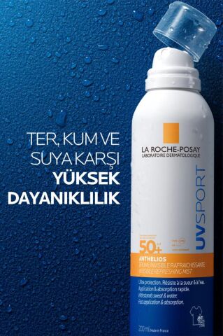 La Roche Posay Anthelios UVSPORT SPF50+ Ultra Güçlü Güneş Koruyucu SPRAY 200 ml