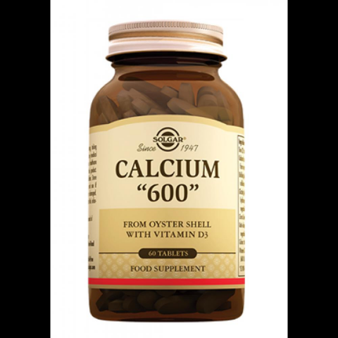 Solgar Calcium 600 Oyster Shell 60 Tablet