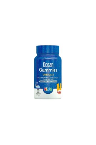 Ocean Kids Gummies Omega 3 60 Adet Çiğnenebilir Jel Form