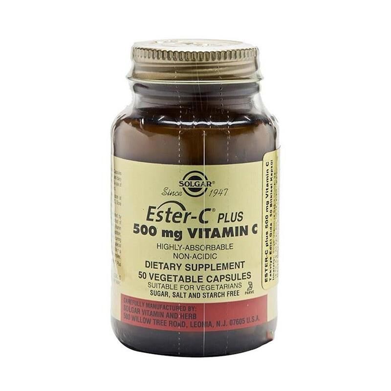 Solgar Ester-C 500 Mg 50 Kapsül