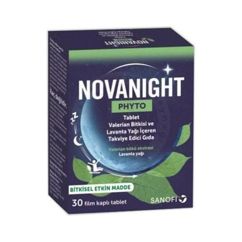 Novanight Phyto Valerian Ve Lavanta Yağı 30 Tablet