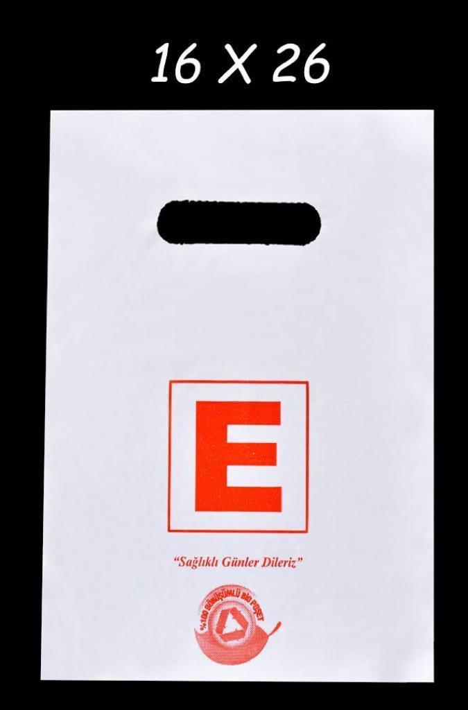 Bio Eczane Poşeti Küçük Boy 16X26 cm 500 adet -