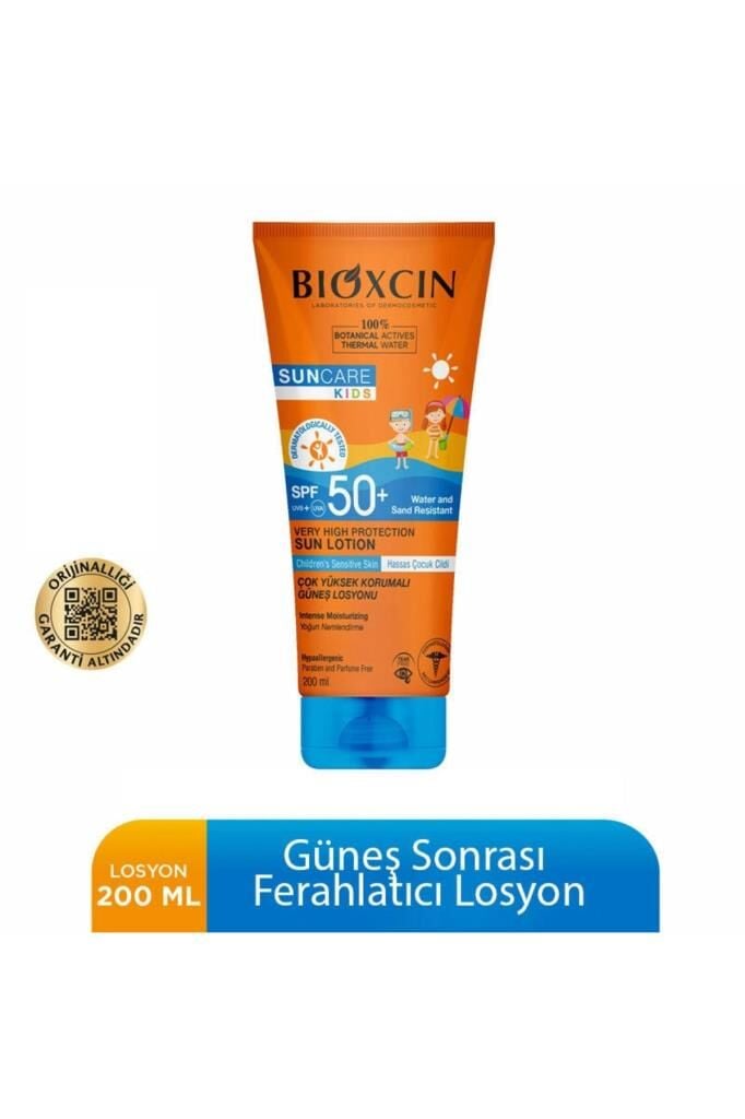 Bioxcin Sun Care Çok Çok Yüksek Korumalı Çocuk Güneş Kremi 50 Spf - % 100 Botanik Aktif 200 ml