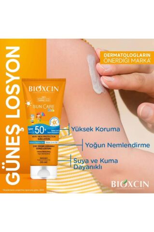 Bioxcin Sun Care Çok Çok Yüksek Korumalı Çocuk Güneş Kremi 50 Spf - % 100 Botanik Aktif 200 ml