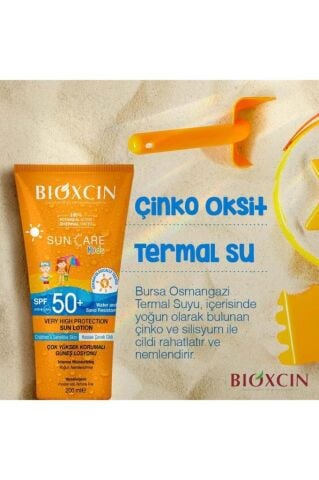 Bioxcin Sun Care Çok Çok Yüksek Korumalı Çocuk Güneş Kremi 50 Spf - % 100 Botanik Aktif 200 ml