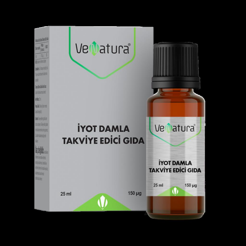 Venatura İyot Damla Takviye Edici Damla 25 Ml