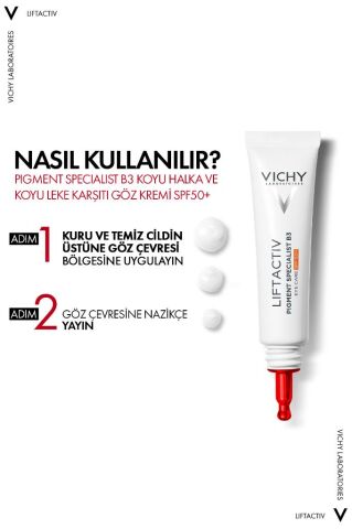 Vichy Liftactiv Pigment Specialist B3 Eye Care SPF50+ 15 ml