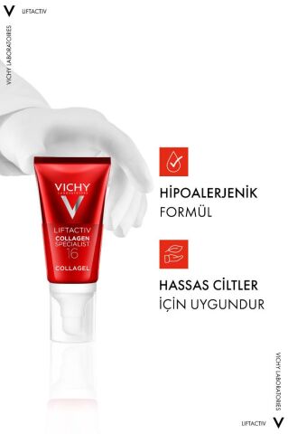 Vichy Liftactiv Collagen Specialist 16 Collagel Jel Krem 50ml