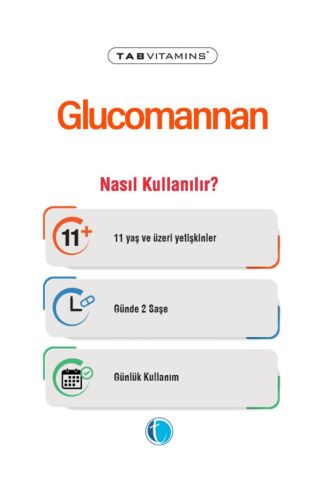 Tabvitamins Glucomannan 60 Saşe