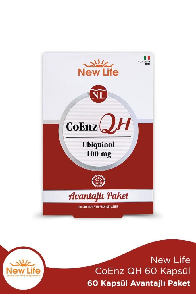 New Life CoEnz QH Ubikinol 60 Kapsül