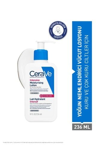 Cerave Hyalüronik Asit & Seramid & Hidro-üre İçerikli Yoğun Nemlendirici Vücut Losyonu 236 ml
