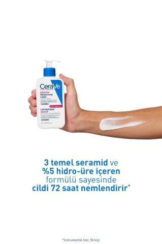 Cerave Hyalüronik Asit & Seramid & Hidro-üre İçerikli Yoğun Nemlendirici Vücut Losyonu 236 ml