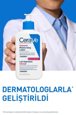 Cerave Hyalüronik Asit & Seramid & Hidro-üre İçerikli Yoğun Nemlendirici Vücut Losyonu 236 ml
