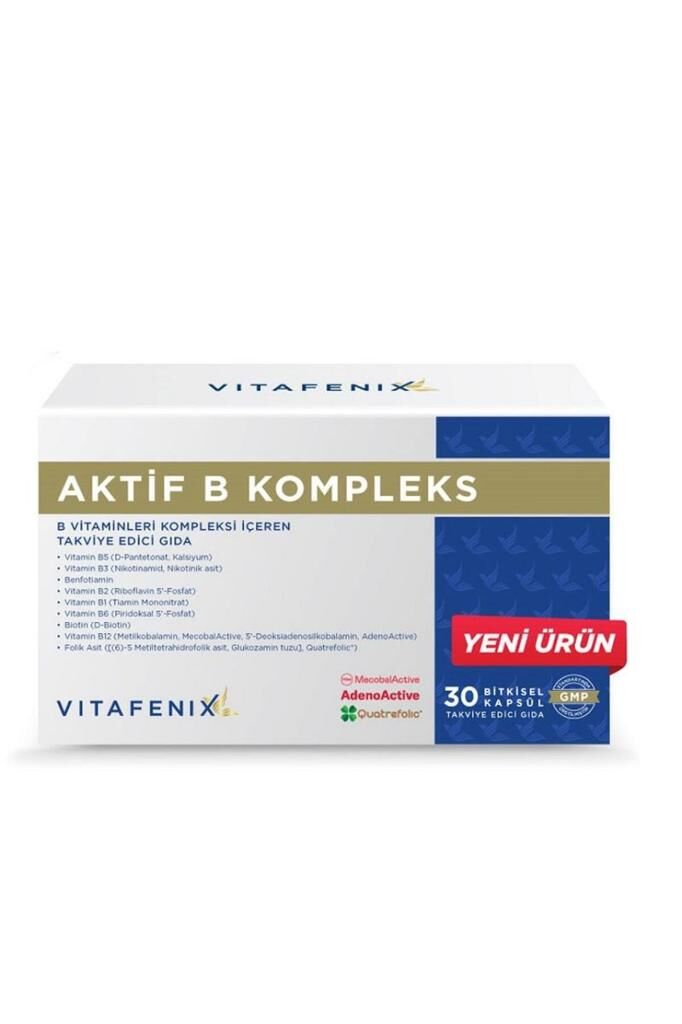 Vitafenix Aktif B Kompleks 30 Kapsül
