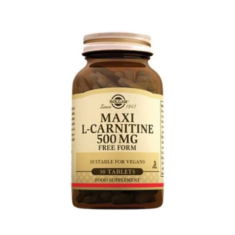 Solgar Maxi L-Carnit 500 Mg 30 Tb