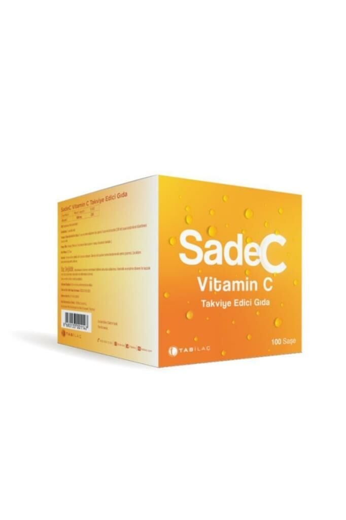 SadeC Vitamin C Takviye Edici Gıda 100 Saşe