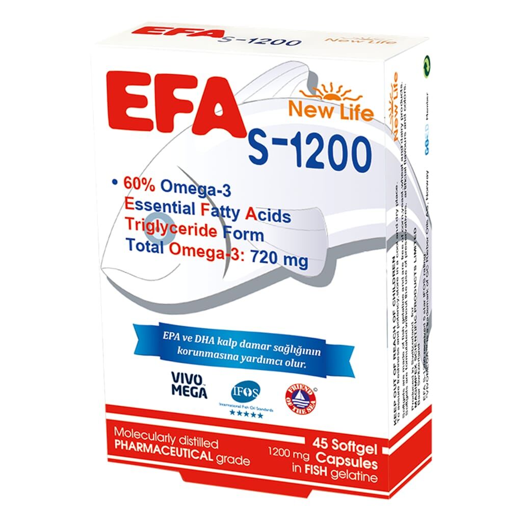 NewLife Efa S-1200 Mg 45 Kapsül