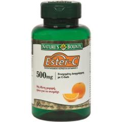 Nature's Bounty Ester C 500 mg 60 Tablet 01/2021