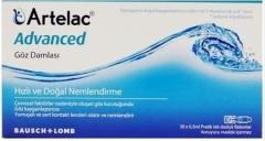Bausch Lomb Artelac Advanced Göz Damlası 3 ADET 01/2021