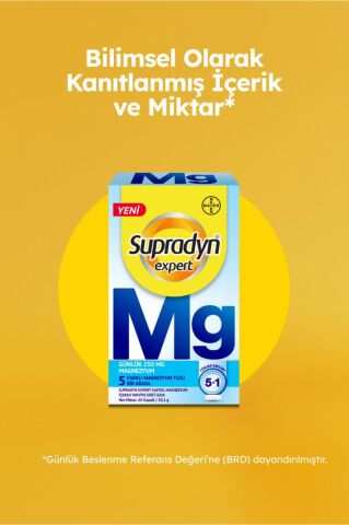 Supradyn Expert Kapsül 5 Farklı Magnezyum İçeren Takviye Edici Gıda