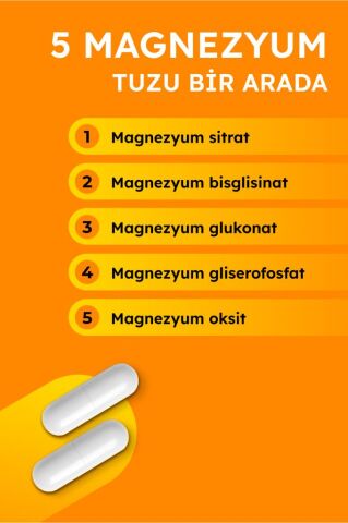 Supradyn Expert Kapsül 5 Farklı Magnezyum İçeren Takviye Edici Gıda