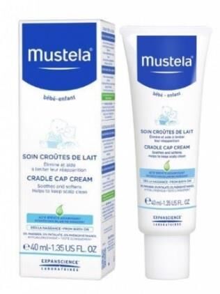 Mustela Cradle Cap Cream 40ml - Saç Bakım Kremi