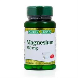 NATURE'S BOUNTY MAGNESIUM 250 MG 60 TB 12/2021