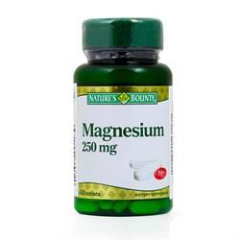 NATURE'S BOUNTY MAGNESIUM 250 MG 60 TB 12/2021
