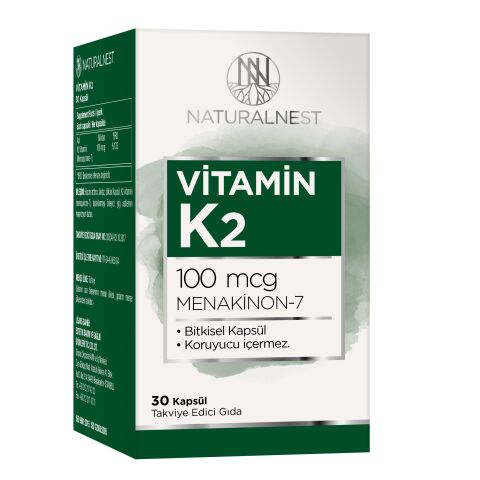 Naturalnest Vitamin K2 30 Kapsül