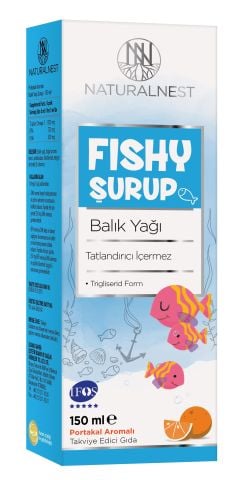 Naturalnest Fıshy Şurup 150 Ml Omega 3 Balıkyağı